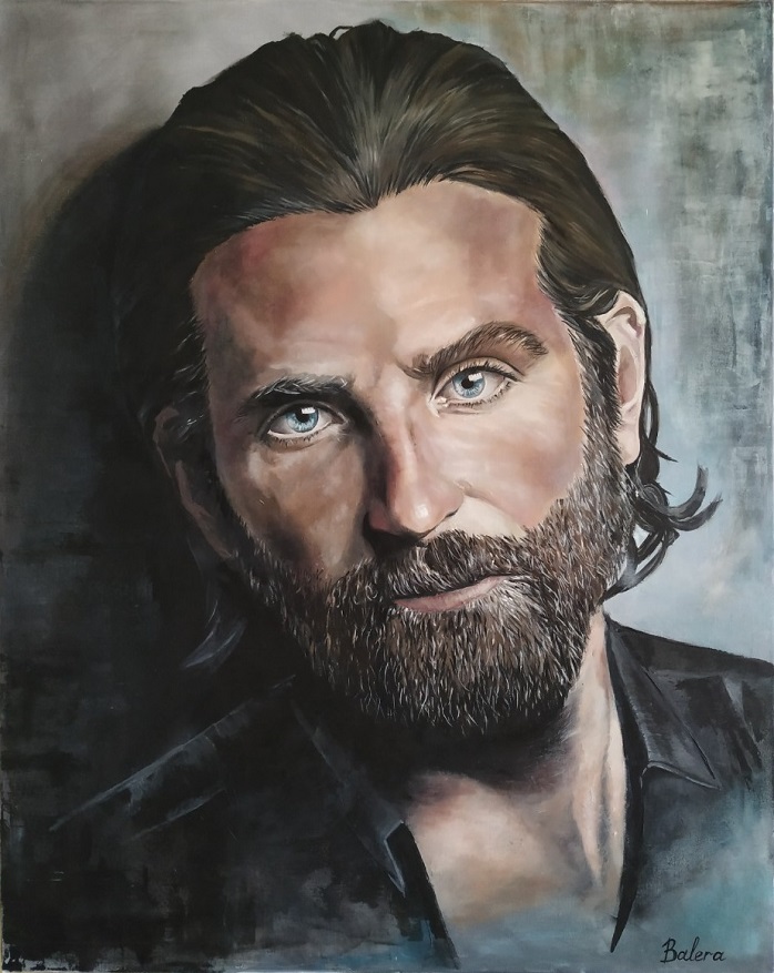 Painting Bradley Cooper