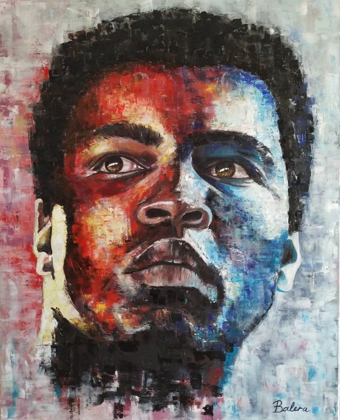 Painting Muhammad Ali